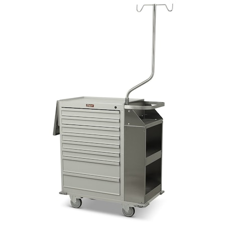 Harloff 8 Drawer Painted Steel Deluxe Package Cast Cart with Casting Accessories 6035